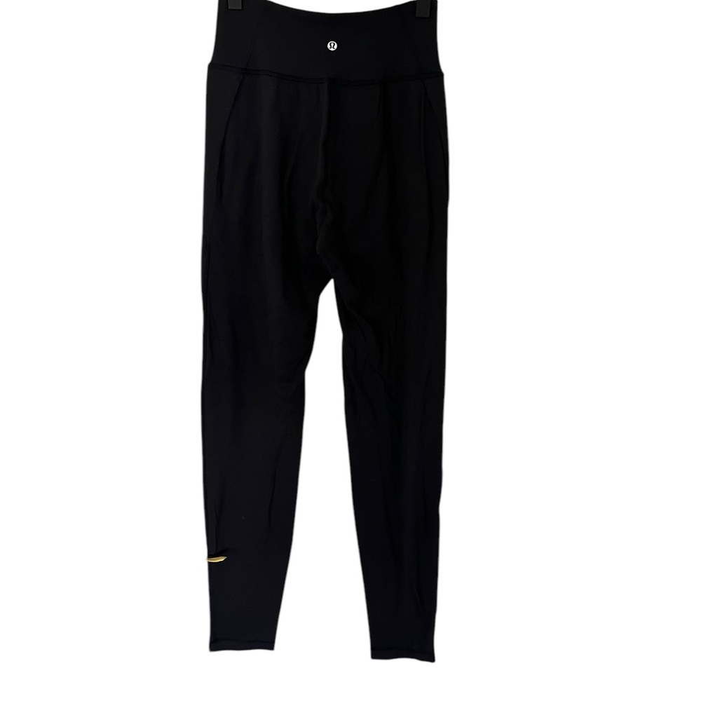Lululemon High Rise Black Leggings - Picture 2 of 4